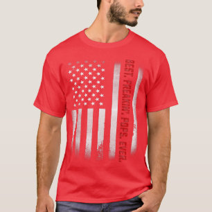 T-shirt Mens Fête des pères Cadeau Tee Best Freakin Pops J