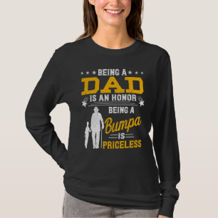 T-shirt Mens Fête des pères Être Papa Est Un Honneur Bumpa