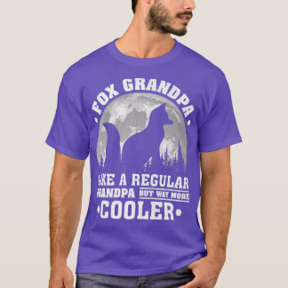 T-shirt Mens Fo Grandpa Funny Moon Vintage Fo Fathers Day
