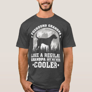 T-shirt Mens Fohound Grand-père drôle Lune Vintage Fohound