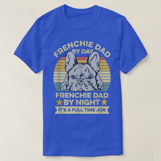 T-shirt Mens French Bulldog Design pour votre Frenchie Pap (Design devant)