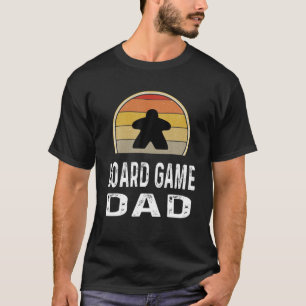 T-shirt Mens Funky Board Jeu Papa Cadeau Boardgame Lover G