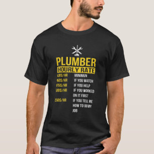 T-shirt Mens Funky Master Plumbing Man Tools Papa Plumber