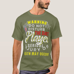 T-shirt Mens Funny - AVERTISSEMENT Ne Dérangez Pas Disturb