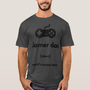 T-shirt Mens Funny Gamer Papa