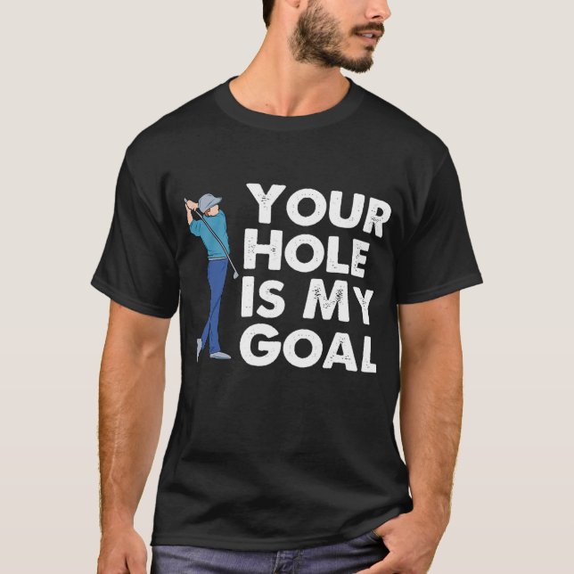 T-shirt Mens Funny Golf Joke Him Golfer Homme Humour Joueu (Devant)