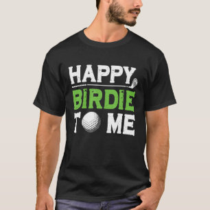 T-shirt Mens Funny Golf Papa Dit Heureux Birdie À Moi Cool