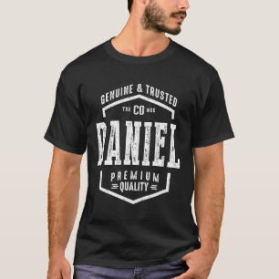 T-shirt Mens Funny Nom personnalisé Daniel