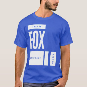 T-shirt Mens Funny Nom personnalisé Fox