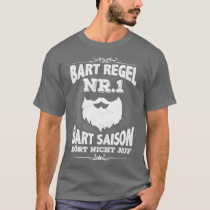 T-shirt Mens Funny porte-barbe cadeaux pleine barbe dire b