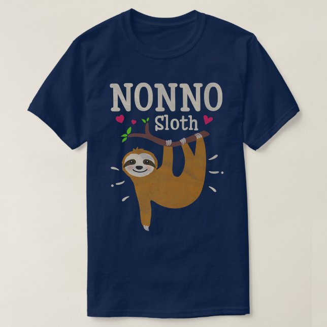 T-shirt Mens Funny Sloth Graphic Humour Zoo Amoureux des a (Design devant)