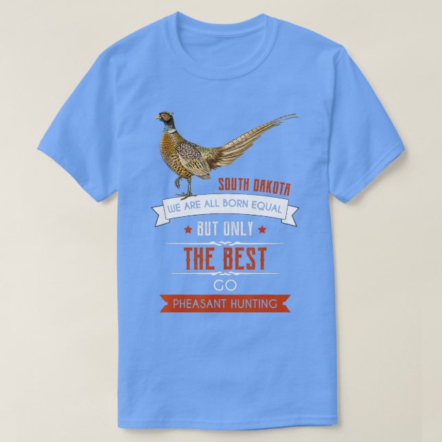 T-shirt Mens Funny South Dakota Pheasant Chasse aux oiseau (Design devant)