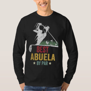 T-shirt Mens Golf Best Abuela Par Par Grand-Père Golfeur P