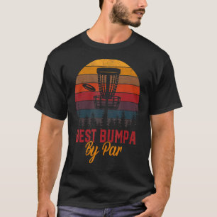 T-shirt Mens Golf Best Bumpa By Par Grand-pa Golfer Père
