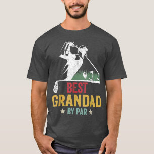 T-shirt Mens Golf Best Grand Grand Par Par Par Daddy Golfe
