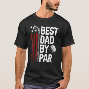 T-shirt Mens Golf Best Papa Par Par Par Daddy Golfer Ameri