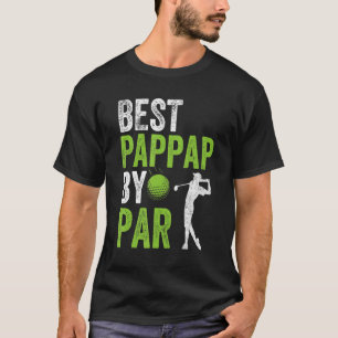T-shirt Mens Golf Best Pappap Par Par Grand-Père Golfeur P