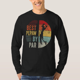 T-shirt Mens Golf Best Pepaw Par Par Grand-Père Golfeur Pè