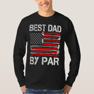 T-shirt Mens Golf Meilleur Bonus Papa Par Par Golfer Ameri