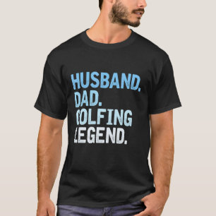 T-shirt Mens Golfing Papa Mari Papa Golf Legend Fathe