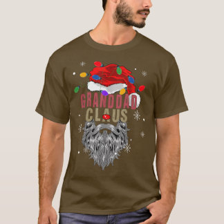 T-shirt Mens Grand-Papa Claus Vilain Père Noël De Noël Ave