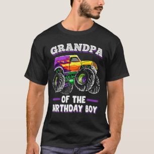 T-shirt Mens Grand-Père De L'Anniversaire Garçon Pères Mon