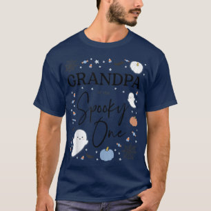 T-shirt Mens Grand-père du Éffrayant One First Birthday Bo