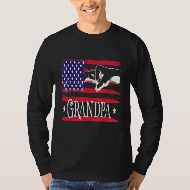 T-shirt Mens Grandpa (Devant)