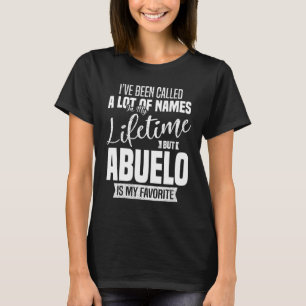 T-shirt Mens Grandpa Abuelo Cite La Fête des pères