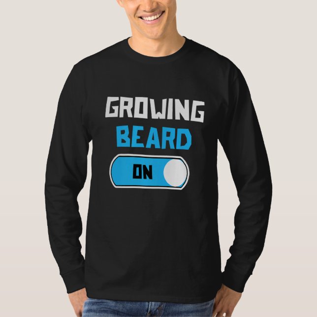 T-shirt Mens Great Statement Beth Croissance Cheveux Mascu (Devant)