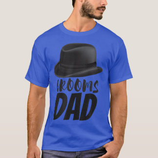T-shirt Mens Grooms papa fils mariage fils Mariage casquet