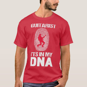 T-shirt Mens Guitariste Est Mon ADN Funny Guitare Coach874