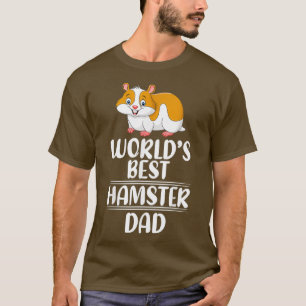 T-shirt Mens Hamster Lover Worlds Best Hamster Papa Day