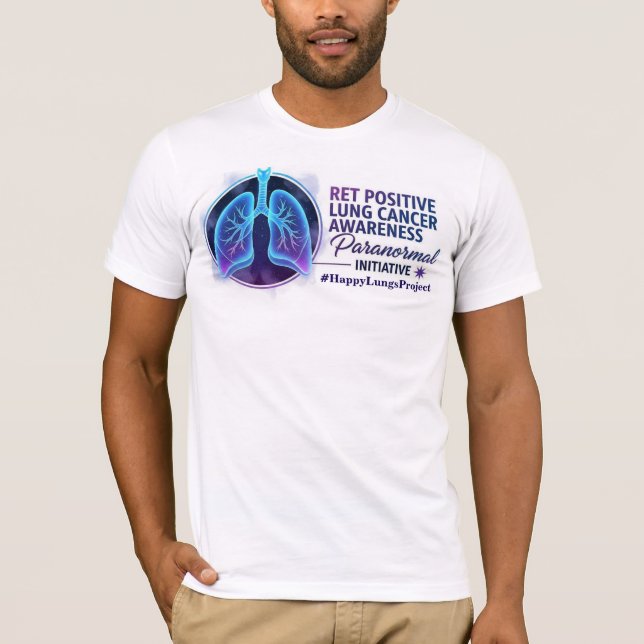 T-shirt Men's Happy Lungs Project Fundraiser Shirt v3 (Devant)