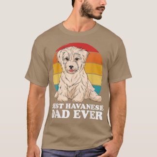 T-shirt Mens Havanese Dad Dog Owner Havanese 