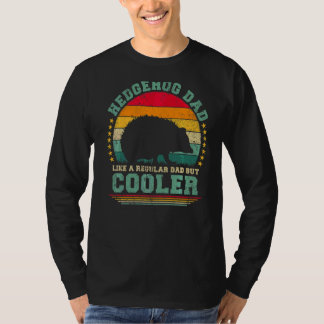 T-shirt Mens Hérisson Papa Comme Un Père Régulier Mais Fa