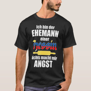 T-shirt Mens Hessen Dit Mari Einer Hessin Hesse