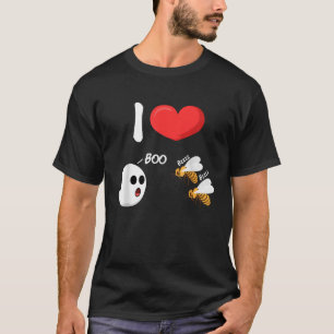 T-shirt Mens I Loo Boo Bees Funny Adulte Humour