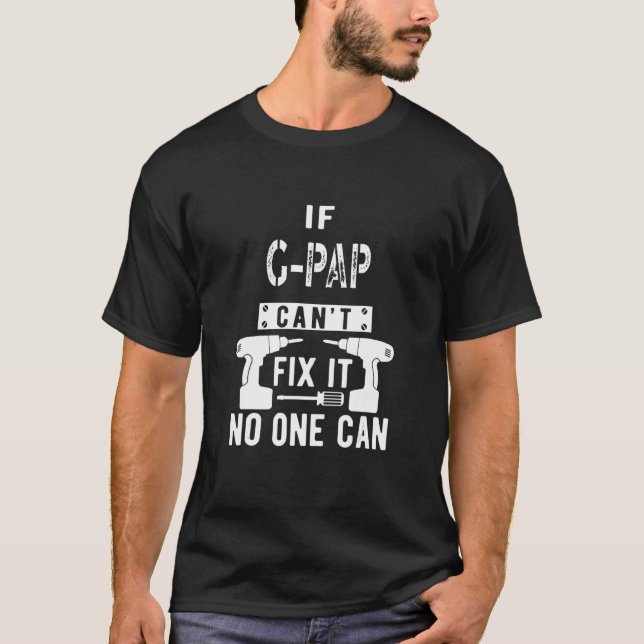 T-shirt Mens If G Pap Can't Fix It Special Grandfather Gra (Devant)