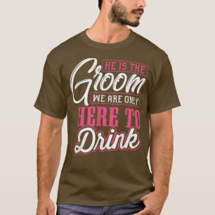 T-shirt Mens Il Est La Salle Que Nous Ne Sommes Ici Que Po