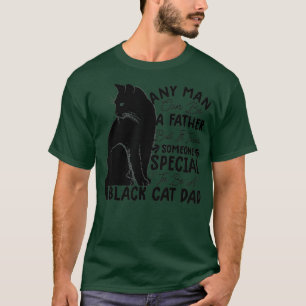 T-shirt Mens Il Faut Un Spécial Pour Être Un Chat Noir
