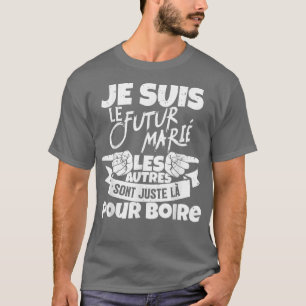 T-shirt Mens Im le futur marié set 13