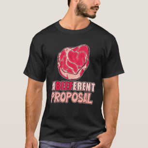 T-shirt Mens Inbeefent Proposal Steak Lover Butcher Food B