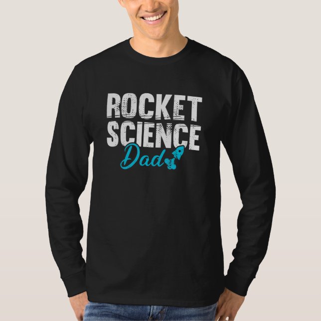 T-shirt Mens Ingénierie spatiale Aérospatiale Rocks Scienc (Devant)