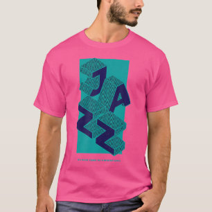 T-shirt Mens Jazz Music No Wrong Notes Chemise Pour Musici