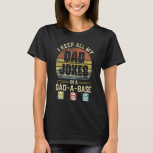 T-shirt Mens Je Garde Tous Mon Père Plaisanter Dans Un Pap