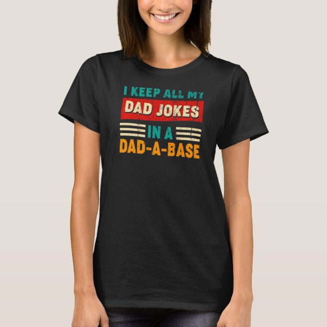 T-shirt Mens Je Garde Tous Mon Père Plaisanter Dans Un Pap (Devant)