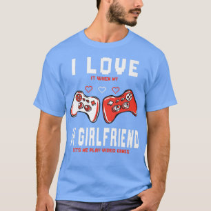 T-shirt Mens Je L'Aime Quand Ma Fille Me Laisse Jouer Vid
