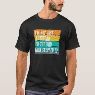 T-shirt Mens JE NE SUIS PAS SEULEMENT UN PÈRE EN ÉTAPE JE