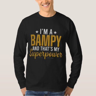 T-shirt Mens Je suis un BAMPY et c'est mon papa de superpu